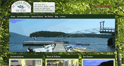 Desktop Screenshot of acadiapinesmotel.com